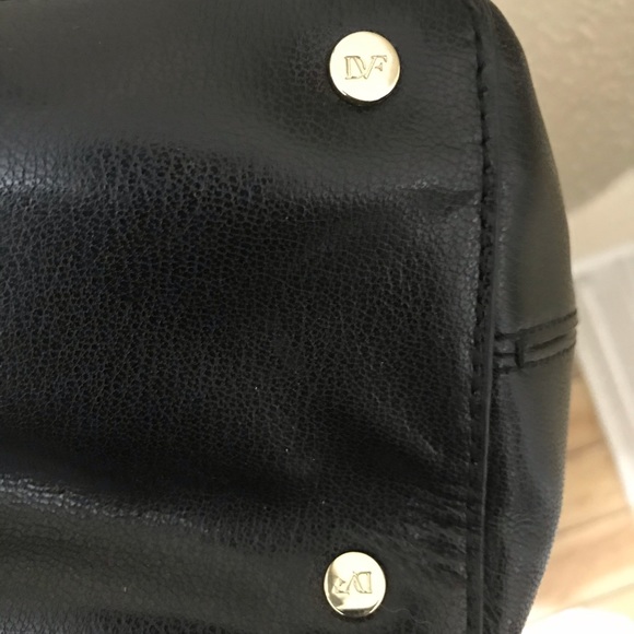 NEW Diane Von Furstenberg Snake/Leather Satchel - Picture 5 of 8